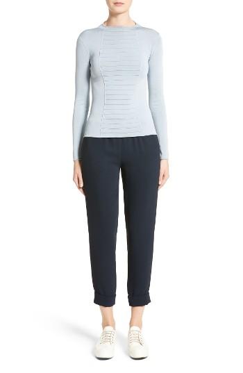 Women's Armani Collezioni Micro Pipe Knit Top