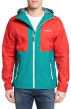 Men's Columbia Big Sandy Creek Rain Jacket - Red