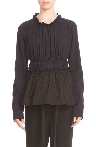 Women's Marni Ruched Peplum Top