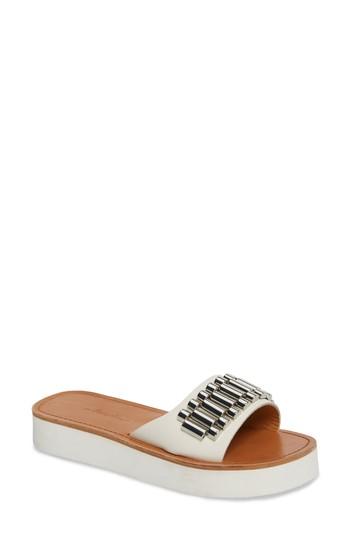 Women's 3.1 Phillip Lim Eva Flatform Slide Sandal Us / 35eu - White