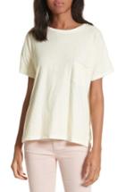 Women's Rag & Bone/jean Vintage Pocket Tee, Size - Yellow