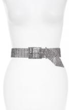 Women's B-low The Belt Farah Crystal Belt, Size - Silver