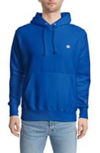 Men's Champion Reverse Weave Pullover Hoodie, Size - Blue