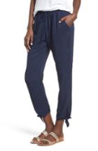 Women's Socialite Ankle Tie Pants - Blue