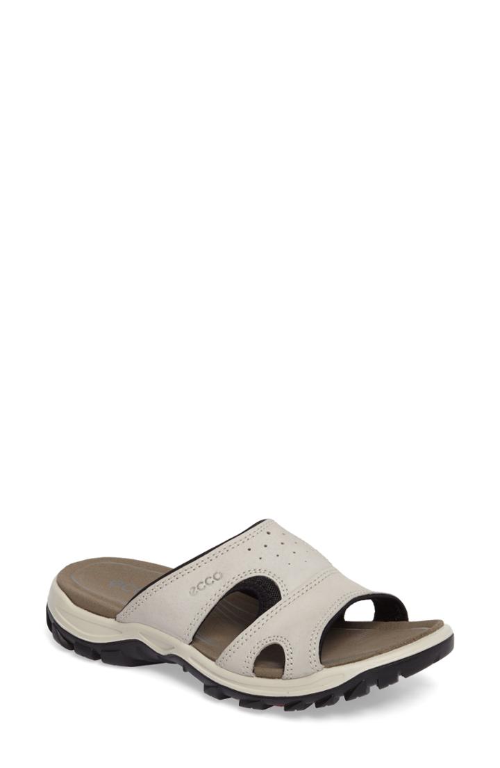 Women's Ecco Offroad Lite Slide Sandal -7.5us / 38eu - Grey