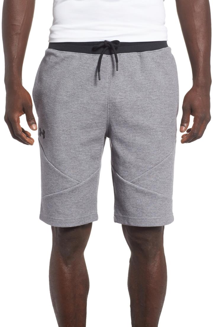 Men's Under Armour Sportstyle 2x Fit Shorts, Size Medium - Grey
