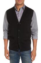 Men's Nordstrom Men's Shop Merino Button Front Sweater Vest