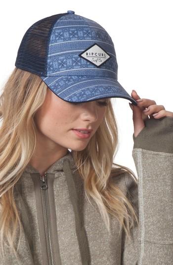 Women's Rip Curl Southeast Swell Trucker Hat - Blue