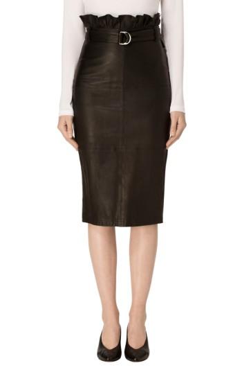 Women's J Brand Claudia Leather Pencil Skirt
