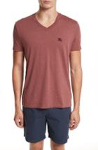 Men's Burberry Lindon Cotton T-shirt, Size - Red