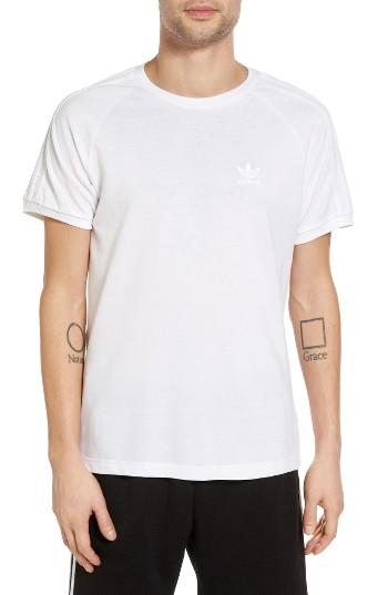 Men's Adidas Originals California Triple T-shirt - White