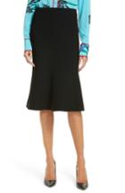 Women's Diane Von Furstenberg Flute Knit Skirt, Size - Black