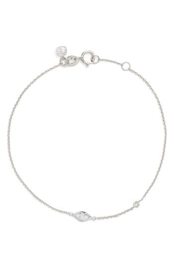 Women's Shy By Se Evil Eye Diamond Chain Bracelet