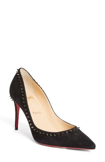 Women's Christian Louboutin Anjalina Pump Us / 38eu - Black