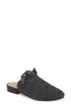 Women's Free People Eyelet Sienna Mule Us / 36eu - Black
