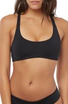 Women's O'neill Salt Water Solids Active Bikini Top