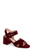 Women's J.crew Penny Cross Strap Sandal M - Red