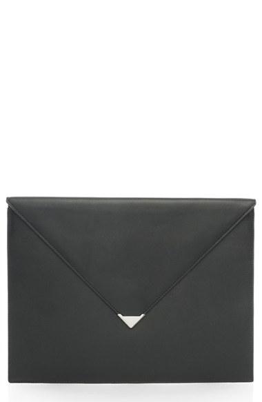 Alexander Wang Prisma Leather Envelope Pouch -