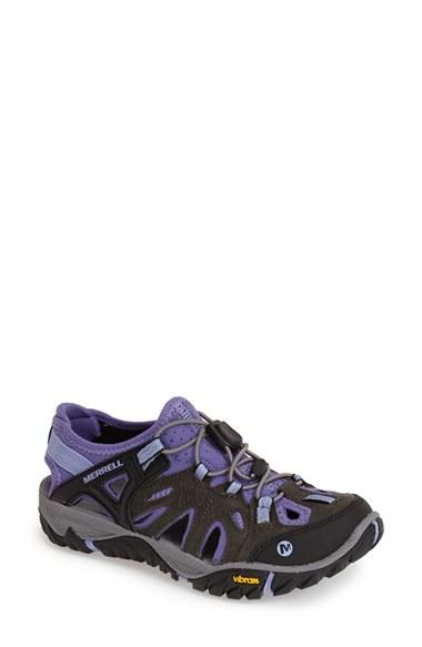 Women's Merrell 'all Out Blaze Sieve' Hiking Shoe .5 M - Black