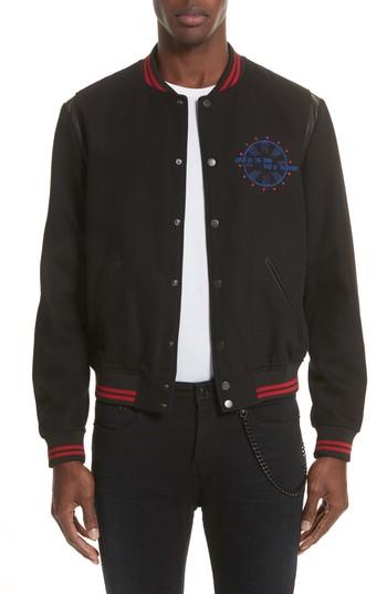 Men's The Kooples Teddy Baseball Jacket