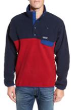 Men's Patagonia Synchilla Snap-t Fleece Pullover - Red