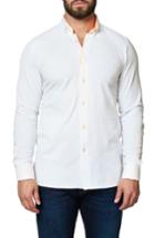 Men's Maceoo Long Sleeve Sport Shirt (m) - White