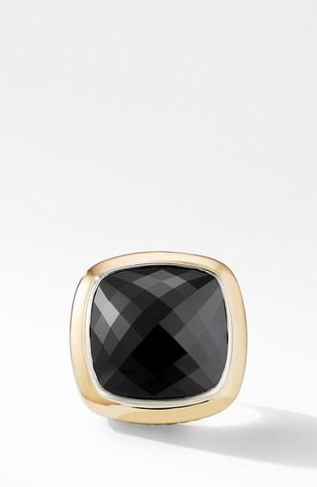 Women's David Yurman Albion Statement Ring With 18k Gold And Champagne Citrine