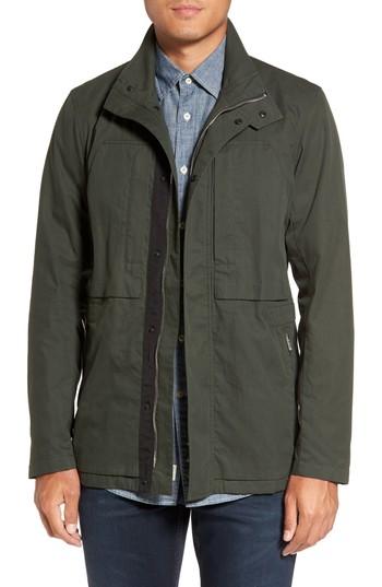 Men's Theory Canvas Field Jacket, Size - Green