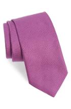 Men's Eton Microdot Silk Tie, Size - Purple