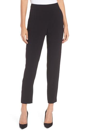 Women's Boss Tonalia Velvet Stripe Tuxedo Pants