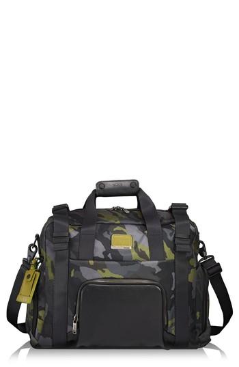 Men's Tumi Alpha Bravo Buckley Duffel Bag - Green