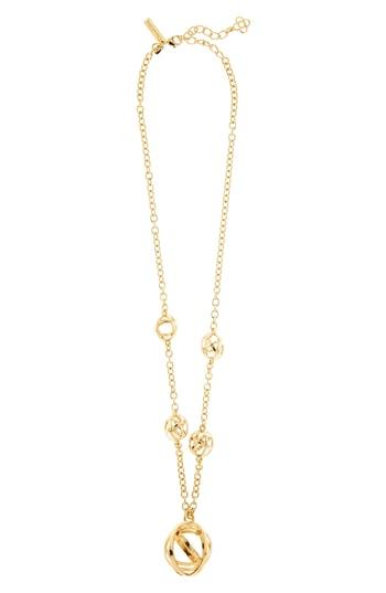 Women's Oscar De La Renta Globes Pendant Necklace
