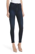 Women's L'agence Katrina Ultra High Waist Crop Skinny Jeans - Blue