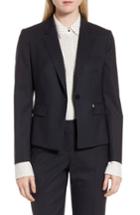 Women's Boss Jinalika Wool Suit Jacket - Blue
