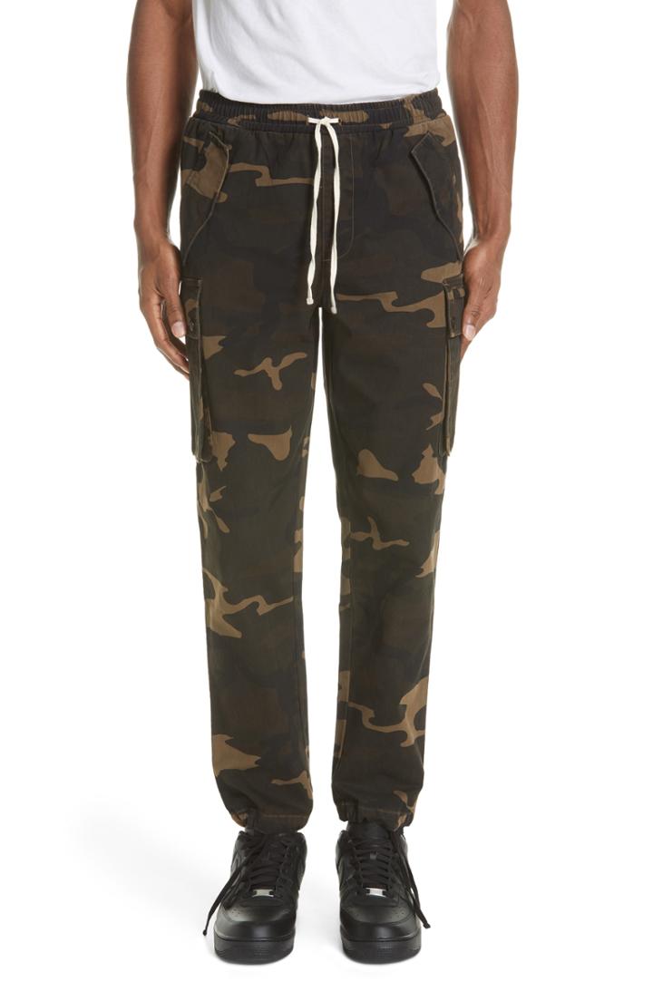 Men's Ovadia & Sons Camo Cargo Pants - Green