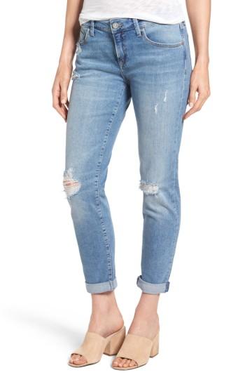 Women's Mavi Jeans Ada Distressed Boyfriend Jeans X 29 - Blue