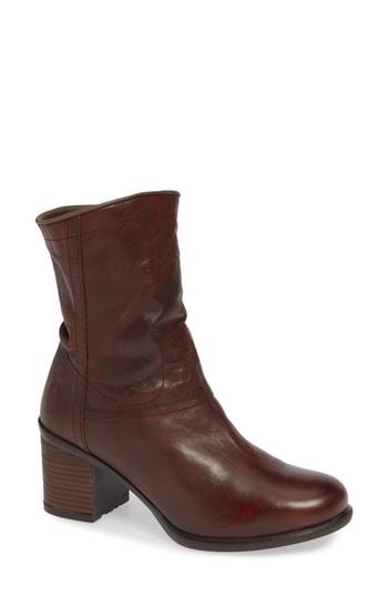 Women's Fly London Ital Slightly Slouchy Bootie .5-6us / 36eu - Brown