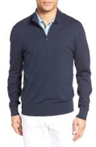 Men's Ag The Hanover Quarter Zip Pullover, Size - Blue