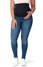 Women's Good American Good Mama The Home Stretch Maternity Skinny Jeans W - Blue