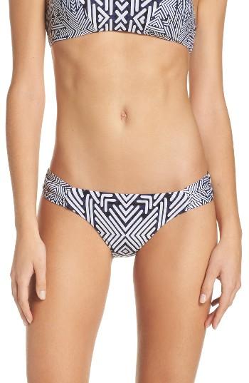 Women's Red Carter Hipster Bikini Bottoms