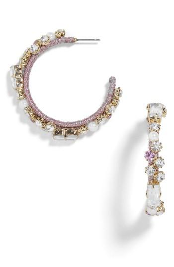 Women's Baublebar Elysian Hoop Earrings