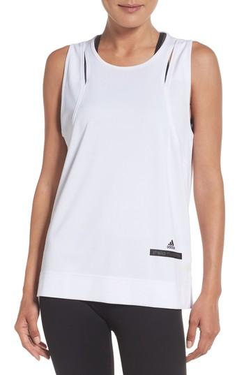 Women's Adidas By Stella Mccartney Climachill Training Tank - White