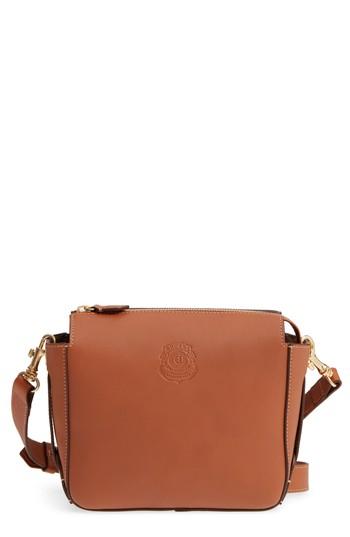 Ghurka Tilley Leather Crossbody Bag - Brown