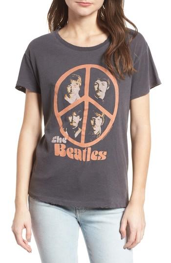 Women's Junk Food The Beatles Tee - Black