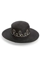 Women's Eugenia Kim Colette Rebel Boater Hat -