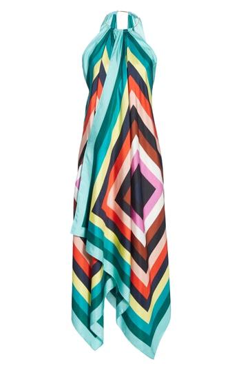 Women's Dvf Halter Scarf Dress