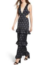 Women's Afrm Lanna Tiered Maxi Dress - Black
