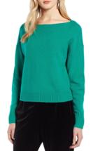 Women's Halogen Drop Shoulder Sweater - Green