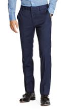 Men's Bonobos Jetsetter Slim Fit Flat Front Solid Stretch Wool Trousers