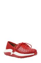 Women's L'amour Des Pieds Helodie Sneaker .5 M - Red